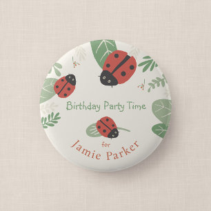 Badge Rond 5 Cm Faveur de bouton pour invité à la fête d'anniversa