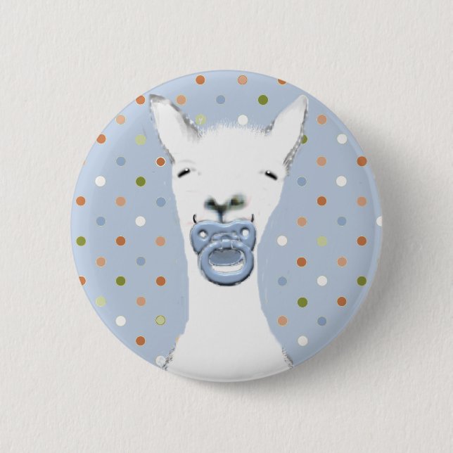 Badge Rond 5 Cm Faveurs baby showers (Devant)