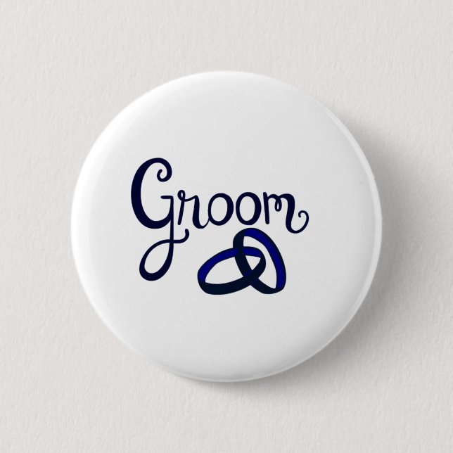 Badge Rond 5 Cm Faveurs de mariage de salle (Devant)