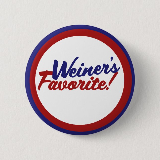 Badge Rond 5 Cm favori Weiner (Devant)