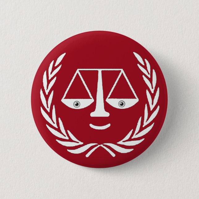 Badge Rond 5 Cm Favoris du parti avocat (Devant)