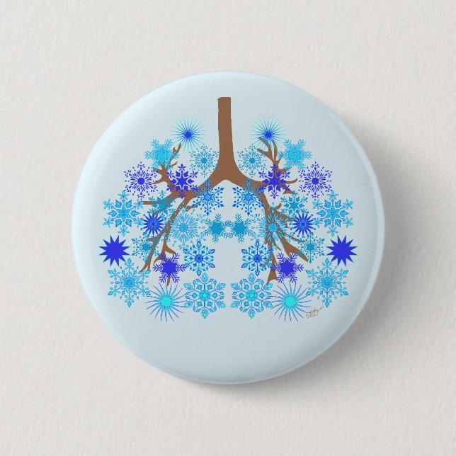 Badge Rond 5 Cm FC hiver (Devant)