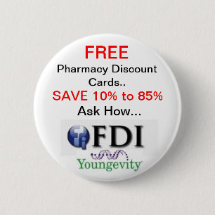Badge Rond 5 Cm FDI Youngevity