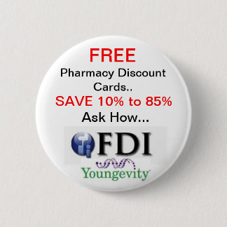 Badge Rond 5 Cm FDI Youngevity