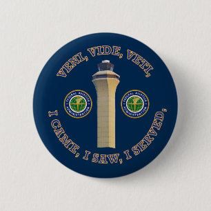 Badge Rond 5 Cm Federal Aviation Administration VVV Shield