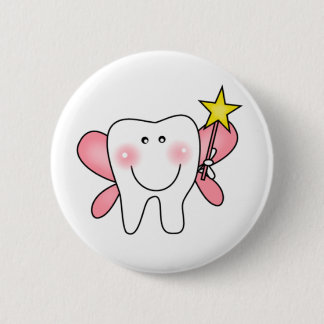 Badge Rond 5 Cm Fée de dent