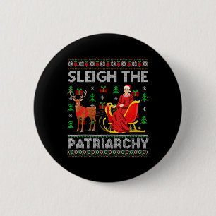 Badge Rond 5 Cm Féministe Ruth Bader Ginsburg Rbg Noël Traîneau Le