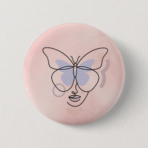Badge Rond 5 Cm Femme