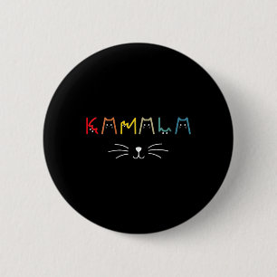 Badge Rond 5 Cm Femme Commala Chat Letting Positive Funny Chat Le