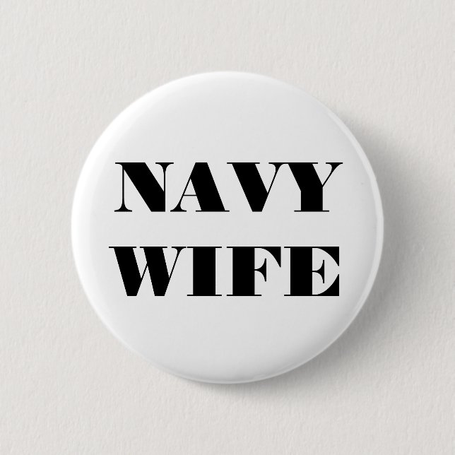 Badge Rond 5 Cm Femme de la marine à boutons (Devant)
