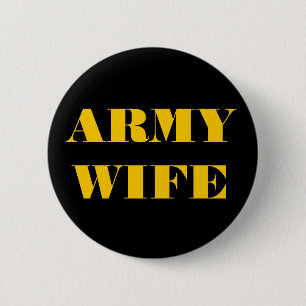Badge Rond 5 Cm Femme de l'armée des boutons