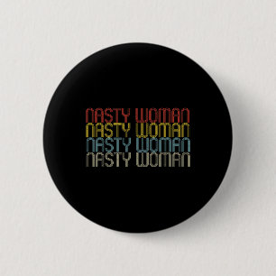 Badge Rond 5 Cm Femme féministe Biden Harris 2020 Anti-Trump
