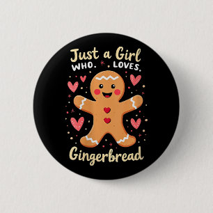 Badge Rond 5 Cm Femme Juste Une Fille Qui Aime Le Pain D'Argent Fu