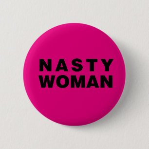 Badge Rond 5 Cm Femme méchante