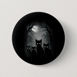 Badge Rond 5 Cm Femme Y Mignons Chatons Chats Alt Goth Nge Horreur