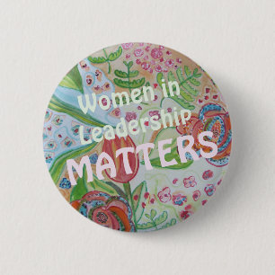 Badge Rond 5 Cm Femmes dans des sujets de direction