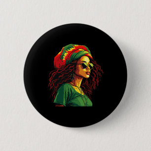 Badge Rond 5 Cm Femmes noires afro-américaines JunetDix femmes Afr