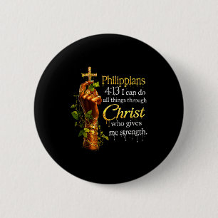 Badge Rond 5 Cm Femmes Noires Dieu Foi Chrétienne Africaine Mélani