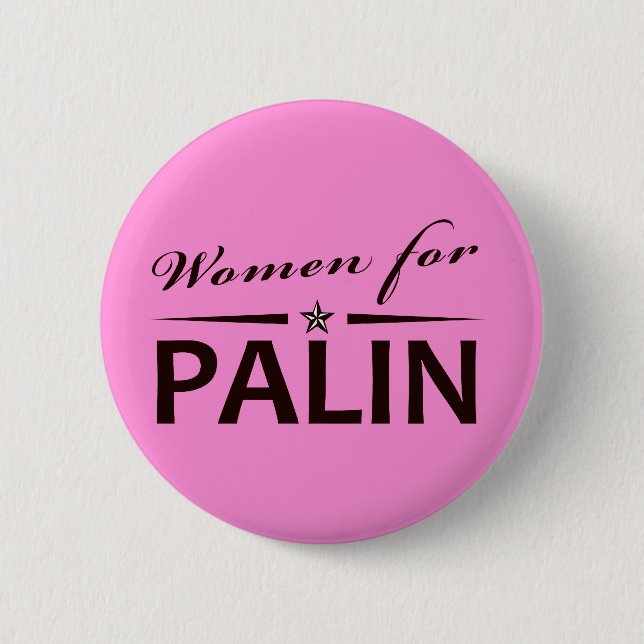 Badge Rond 5 Cm Femmes pour Palin (Devant)