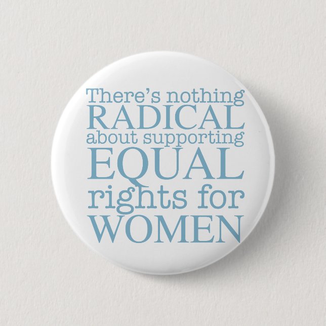 Badge Rond 5 Cm Femmes radicales (Devant)