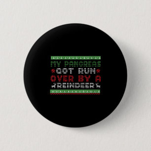 Badge Rond 5 Cm Femmes T1d Diabétique Type 1 Sensibilisation au di