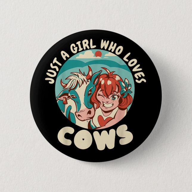 Badge Rond 5 Cm Ferme agricole (Devant)