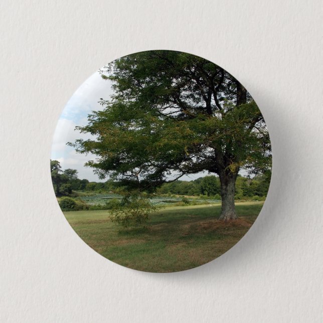 Badge Rond 5 Cm Fermes Shelby (Devant)