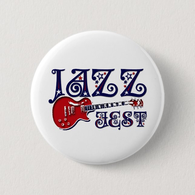 BADGE ROND 5 CM FEST DE JAZZ (Devant)