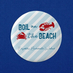 Badge Rond 5 Cm Fête de Bachelorette Bouillabaisse de Fruits de Me