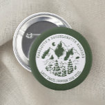 Badge Rond 5 Cm Fête de Bachelorette Week-end de Camping Simple Mo<br><div class="desc">Bouton Fête de Bachelorette Week-end de Camping Simple Moderne</div>