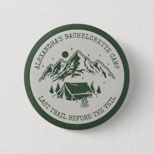 Badge Rond 5 Cm Fête de Fiançailles Simple Moderne de Camping de W