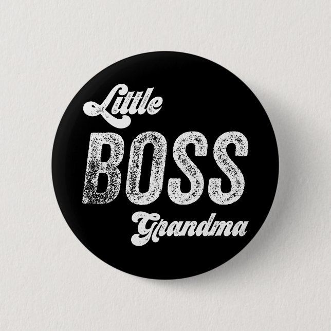 Badge Rond 5 Cm Fête de la mère de grand-mère (Devant)