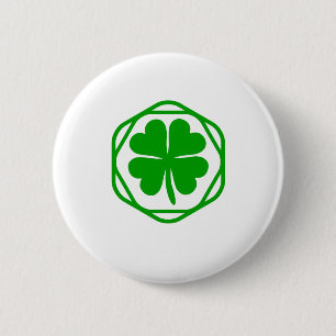 Badge Rond 5 Cm Fête de Lucky Charm St. Patrick