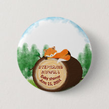 Fête de naissance bébé renard en forêt