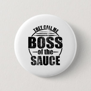 Badge Rond 5 Cm Fête des pères Drôle Grillant Pour Papa Patron Du