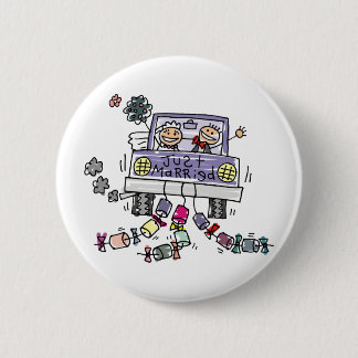 Badge Rond 5 Cm Fête Du Mariage Marié Et Marié