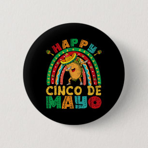 Badge Rond 5 Cm Fête Mexicaine Cinco De Mayo 5 De Mai