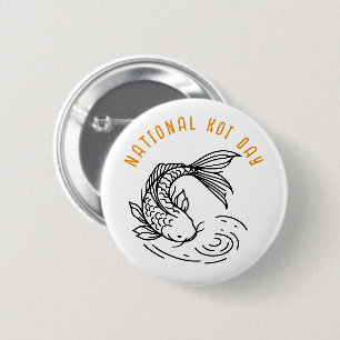 Badge Rond 5 Cm Fête nationale de Koi