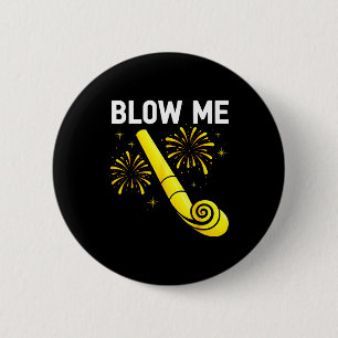 Badge Rond 5 Cm Feu d'artifice de compte à rebours Bonne année 202