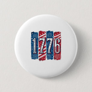 Badge Rond 5 Cm Feu d'artifice patriotique vintage vector design 1
