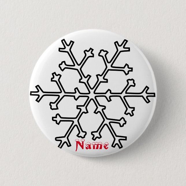 Badge Rond 5 Cm Feu de neige Thunder_Cove (Devant)