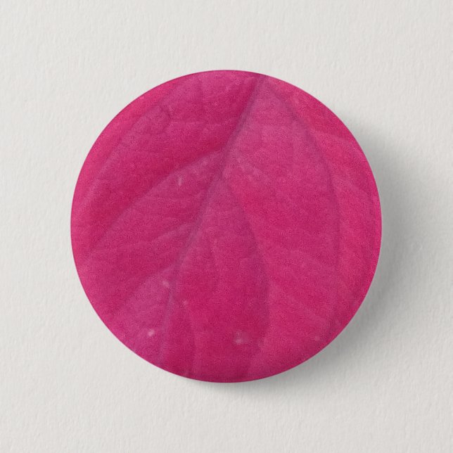 Badge Rond 5 Cm Feuille d'automne pourpre (Devant)