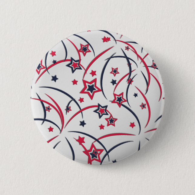 Badge Rond 5 Cm Feux (Devant)