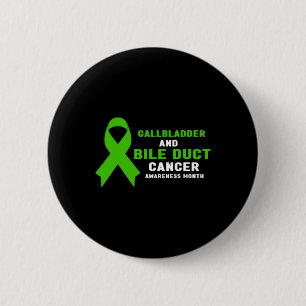 Badge Rond 5 Cm Février Est Gallbladder Et Bile Duction Cancer Awa