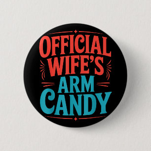 Badge Rond 5 Cm Fiançailles fiancé couple bracelet de la femme