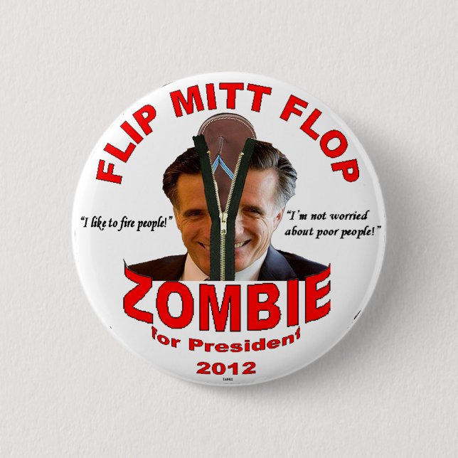 Badge Rond 5 Cm FIASCO de GANT de SECOUSSE - bouton (Devant)