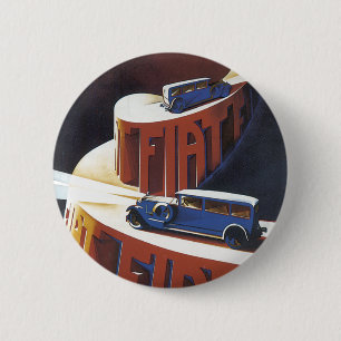 Badge Rond 5 Cm Fiat