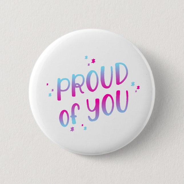 Badge Rond 5 Cm Fier de toi (Devant)