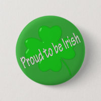 Fier d'être bouton irlandais