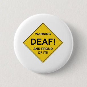 Badge Rond 5 Cm Fier sourd